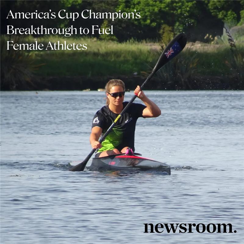 Newroom: America’s Cup champion’s breakthrough to fuel female athletes